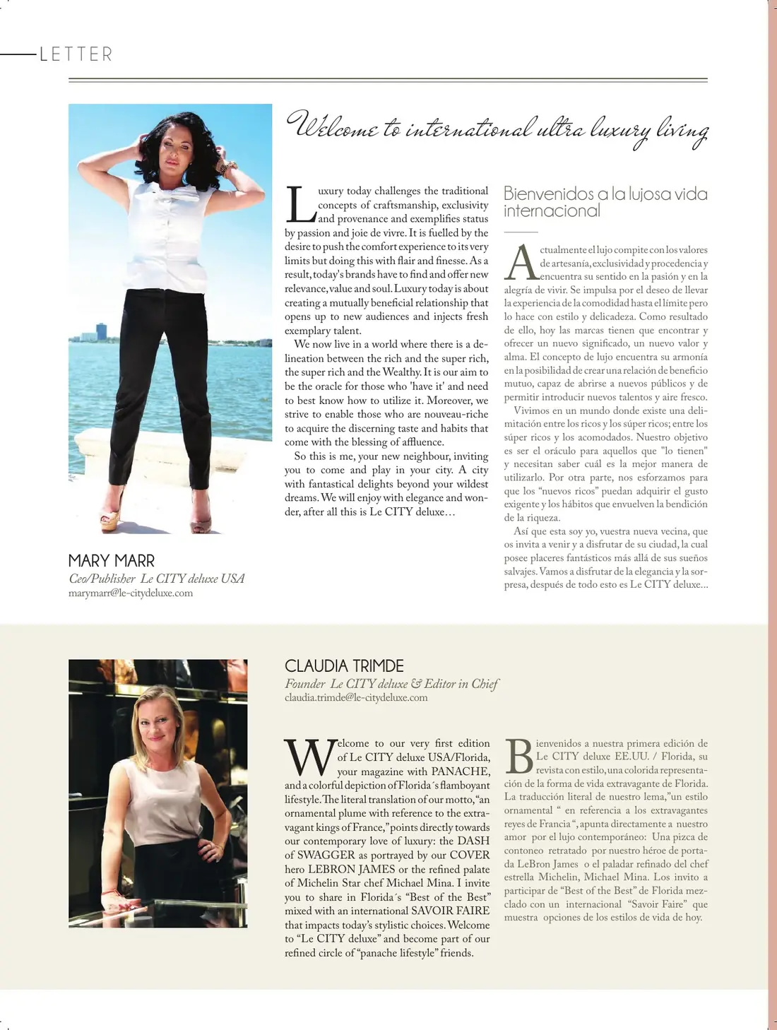Le CITY deluxe USA, Issue 1, Jan/Feb 2013, Page 16